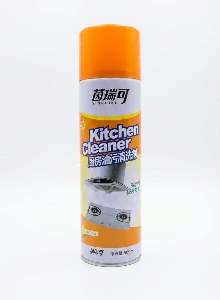 Kitchen Foaming Multi-Purpose Kitchen Cleaner Spray – Deep Degreaser & Stain Remover for All Surfaces (500ml) - Image 2